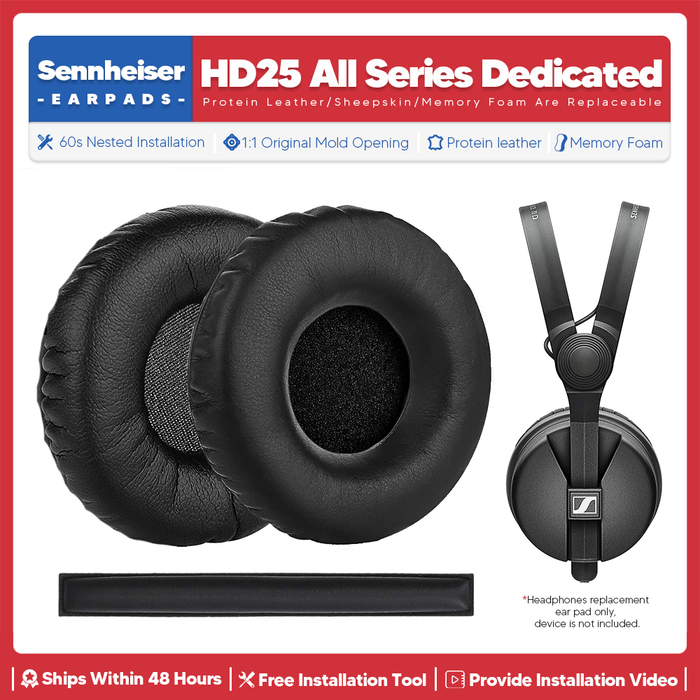 Sennheiser Headphone Hd 25 - Wymienne nauszniki do słuchawek Sennheiser HD