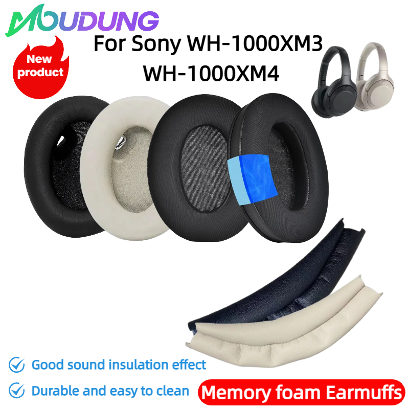 Sony Headphone Wh-1000Xm4 - MOUDUNG Zamienne nauszniki i pałąk do