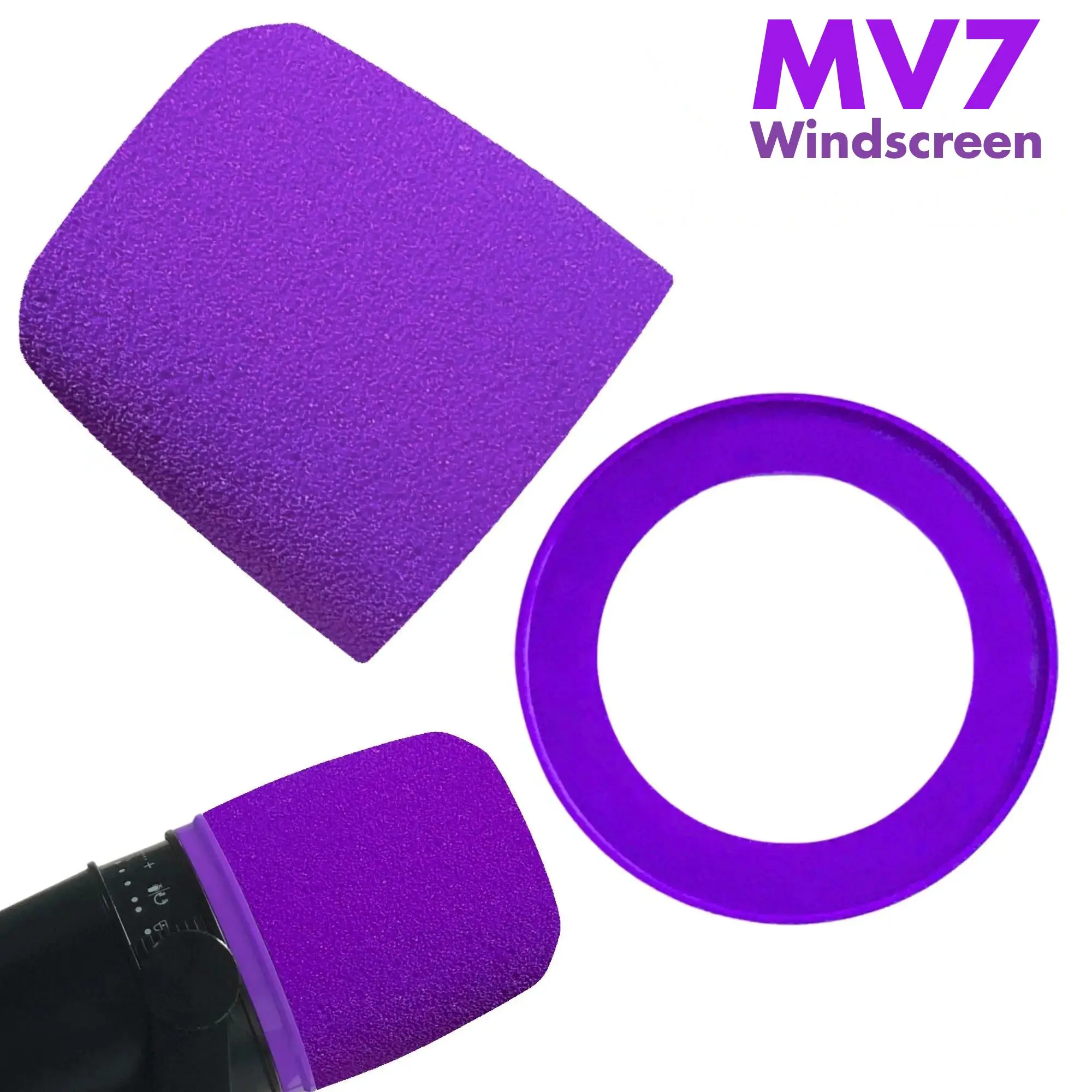 Shure Mic Sm7B - Pianka MV7 do mikrofonów Shure MV7,
