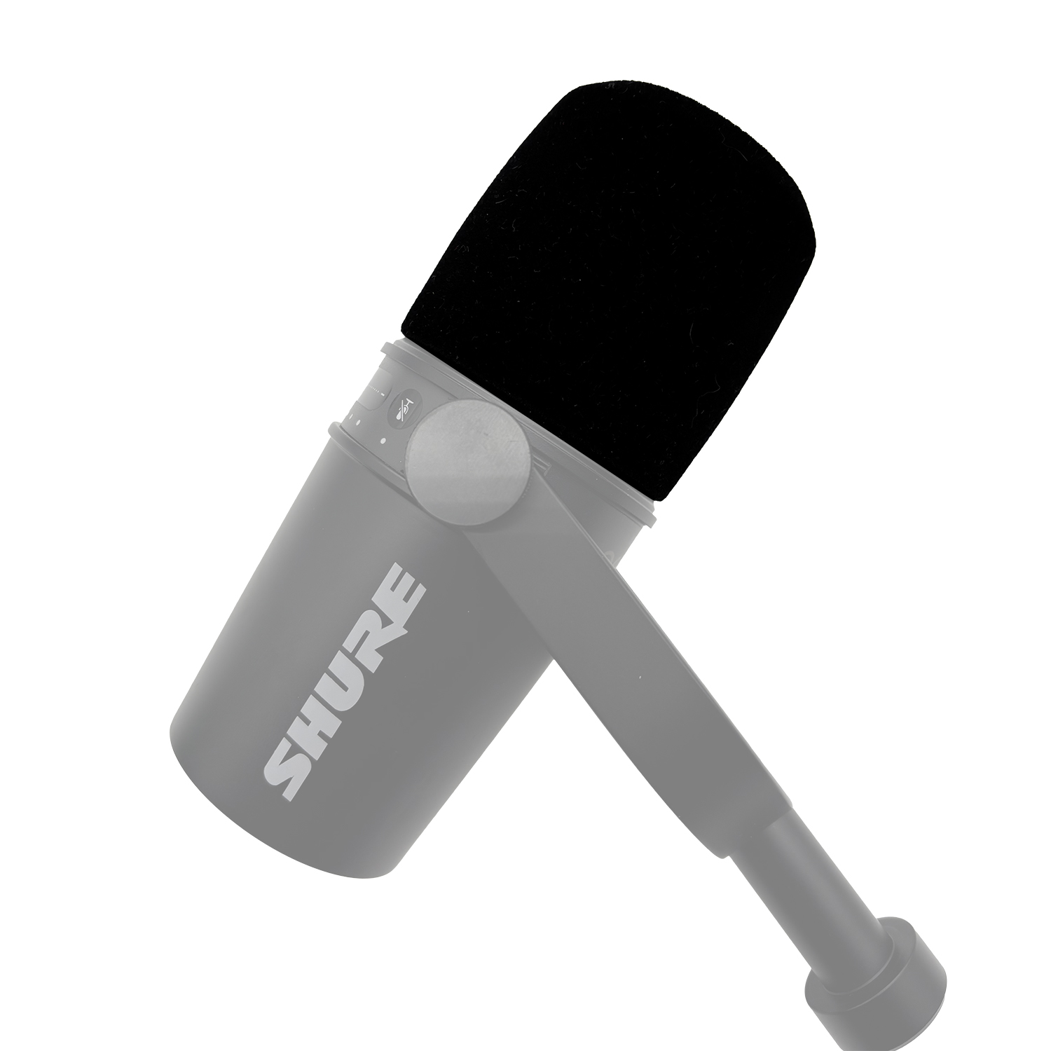 Shure Mic Mv7 - Niebieski Pop Filter Mantis, Osłona Przeciwwietrzna