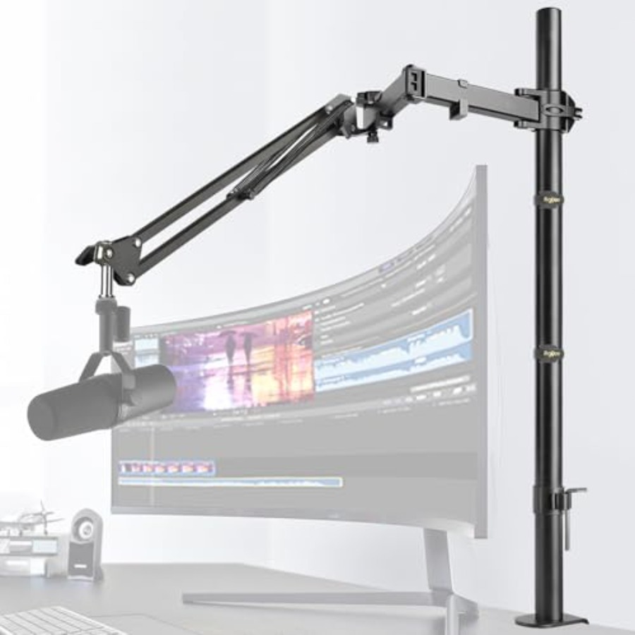 Shure Mic Sm7B - Ramię do mikrofonu, regulowany statyw mikrofonowy