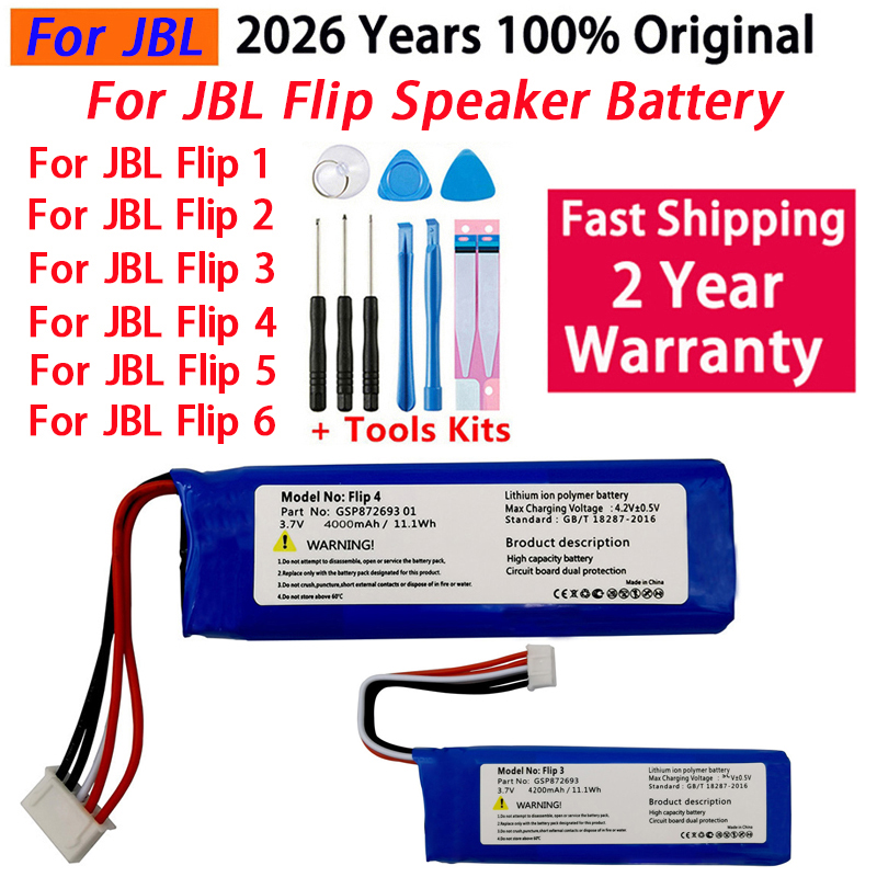 Jbl Speaker Flip 6 - Oryginalna bateria głośnikowa 2026 do JBL