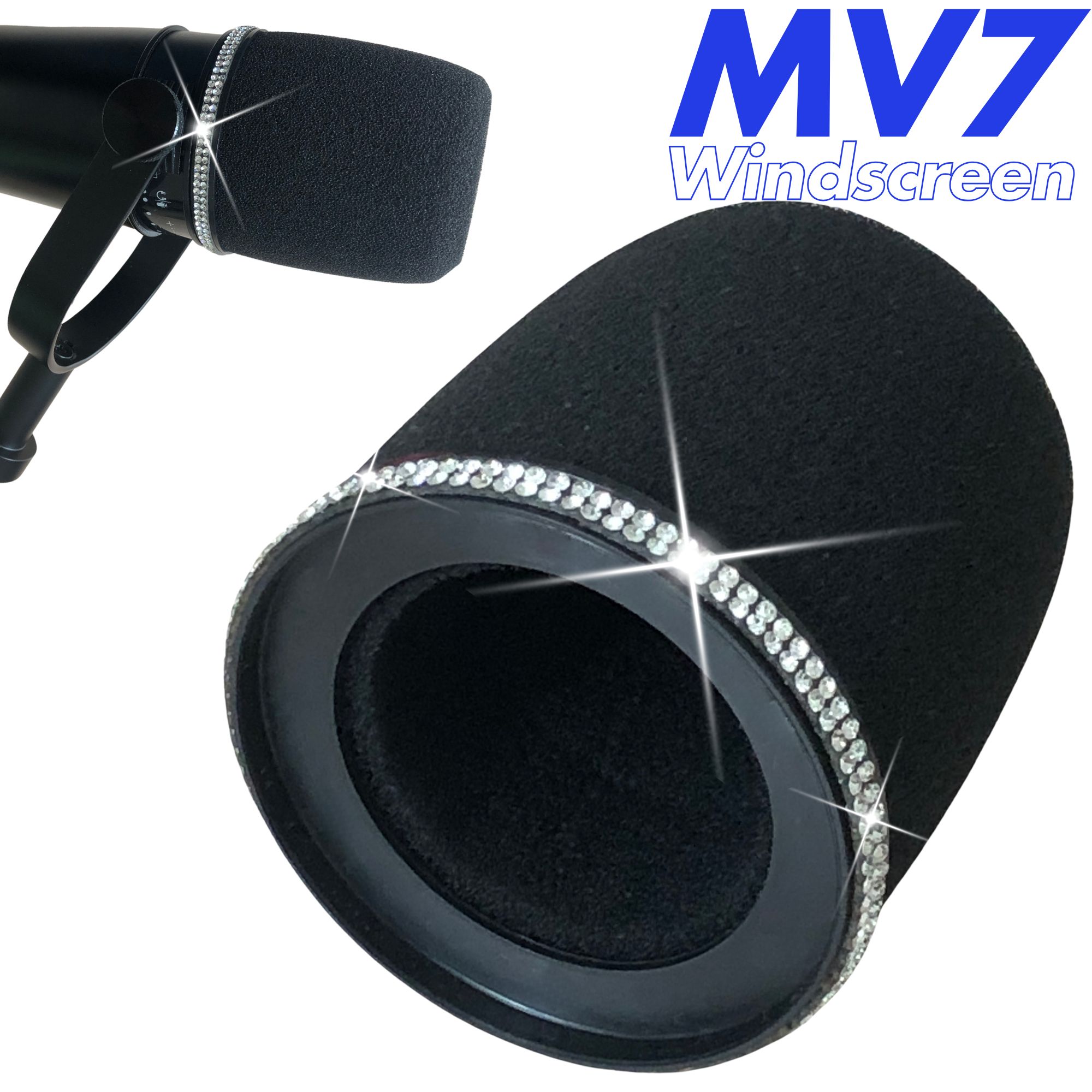Shure Mic Sm7B - Filtr pop Shining MV7 do mikrofonów