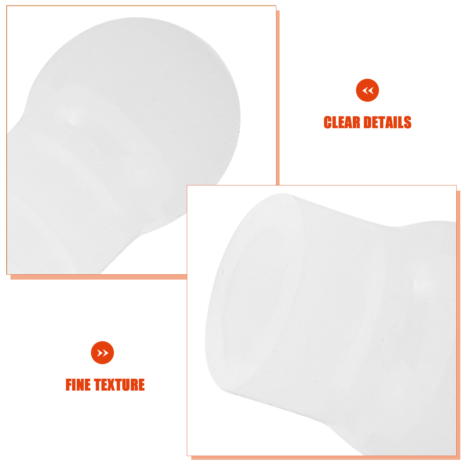 1 zestaw silikonowych wkładek  – Silicone Ear Tip Replacement recenzja i cena