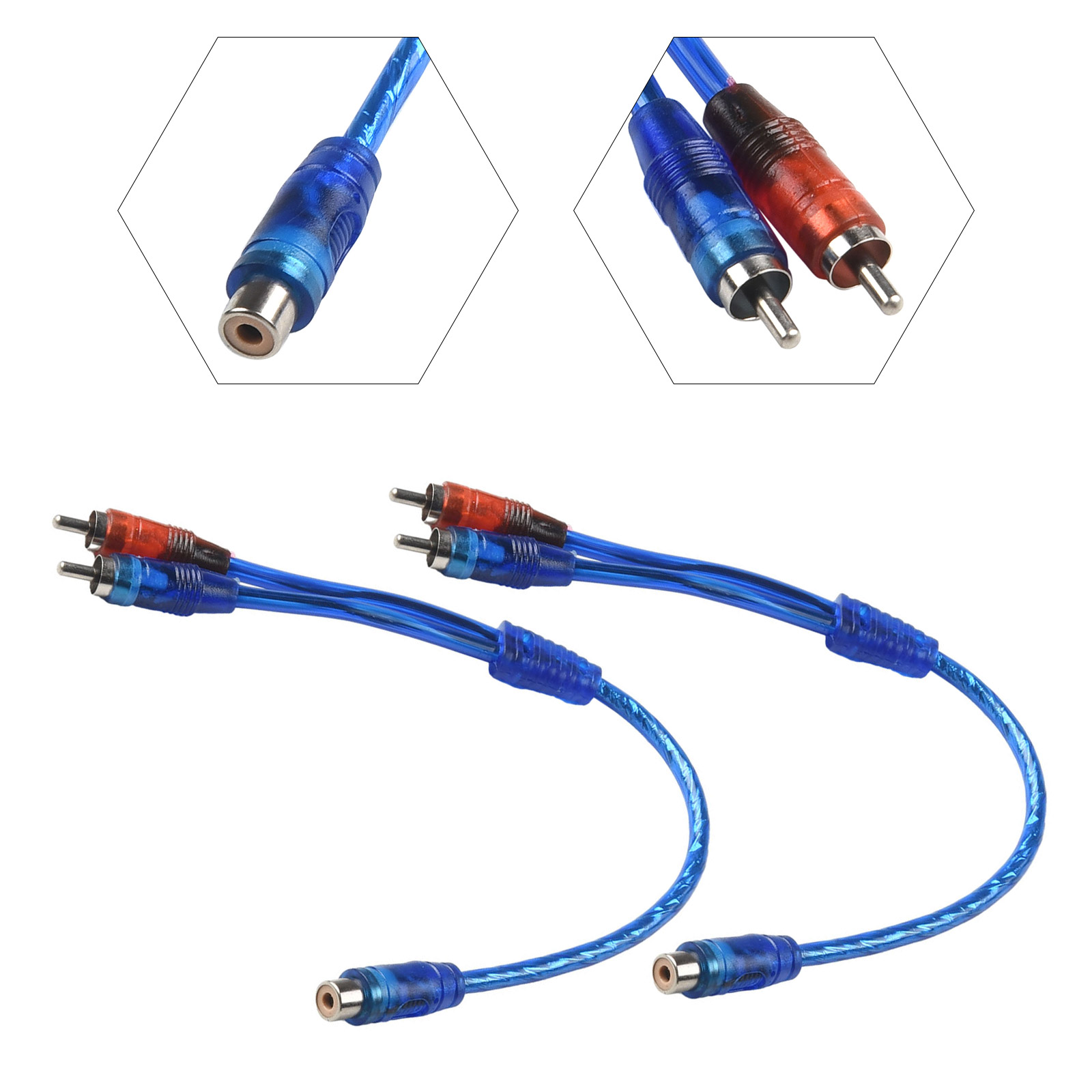 2 szt. Kabel audio RCA - rozdz – Audio Splitter Y recenzja i cena