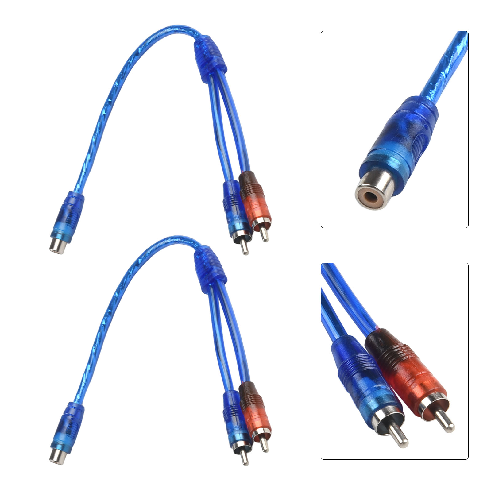 2 szt. Kabel audio RCA - rozdz – Audio Splitter Y recenzja i cena