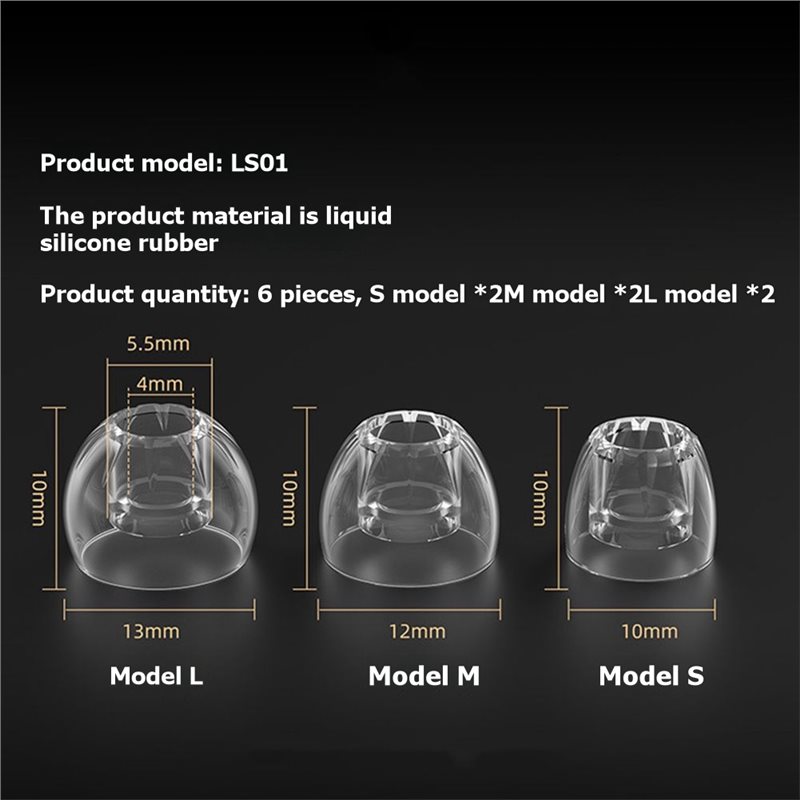 A23F-Silikonowe Wkładki Douszn – Silicone Ear Tip Replacement recenzja i cena