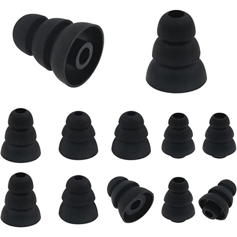6 sztuk silikonowych wkładek d – Silicone Ear Tip Replacement recenzja i cena