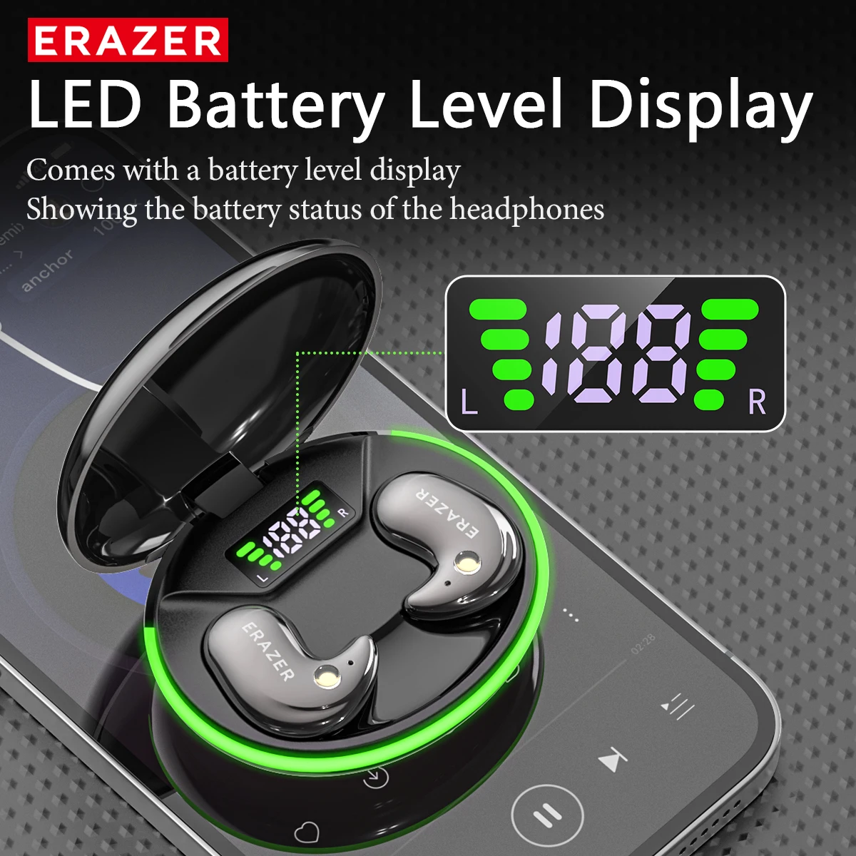 Słuchawki douszne Bluetooth EA – Wireless Earbuds Tws recenzja i cena