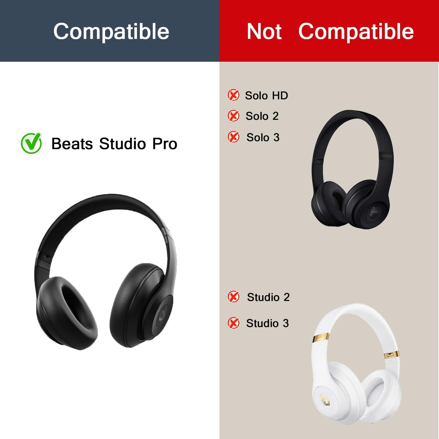 Wymienne nauszniki do Beats St – Beats Headphone Studio Pro recenzja i cena