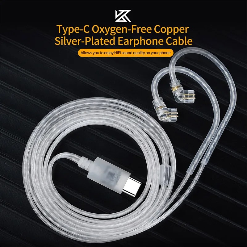 Kabel do słuchawek KZ Earphone – Wired Earphone Mic recenzja i cena