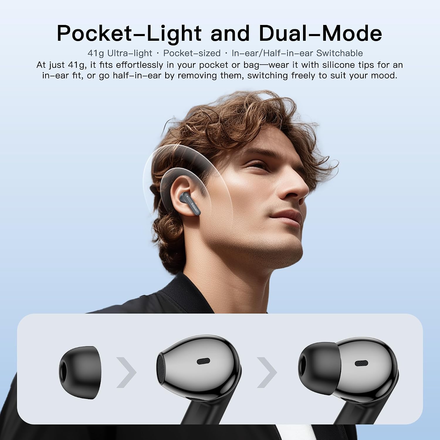 Bezprzewodowe słuchawki douszn – Noise Cancelling Headphone recenzja i cena