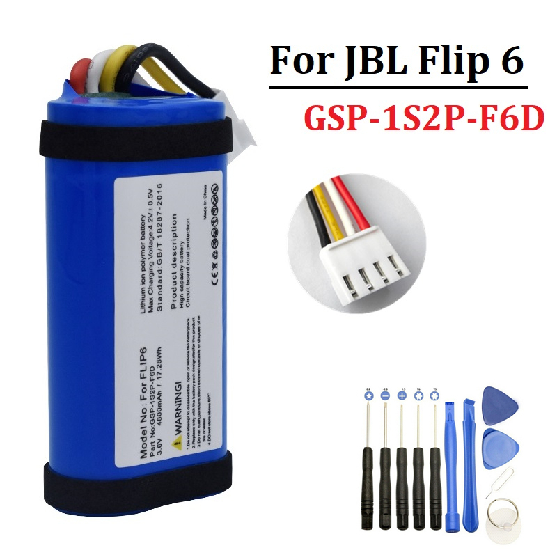 Bateria 4800 mAh do bezprzewod – Jbl Speaker Flip 6 recenzja i cena